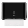 Ruhhy black paper towel dispenser