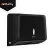 Ruhhy black paper towel dispenser