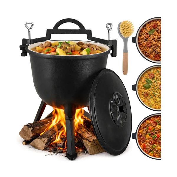 Kaminer enameled cast iron kettle 8l