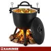 Kaminer enameled cast iron kettle 8l