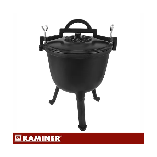 Kaminer enameled cast iron kettle 8l