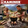 Эмалированный чугунный казан Kaminer 10л.