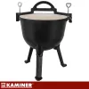 Эмалированный чугунный казан Kaminer 10л.