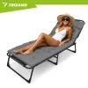 Sulankstomas sodo gultas 192x68x28cm Trizand