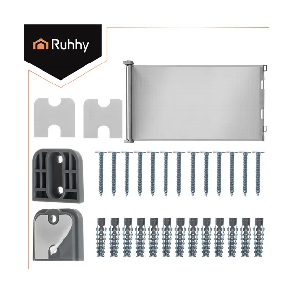 Ruhhy Gray Door Safety Gate