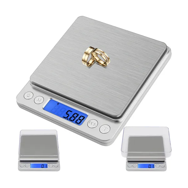 Kitchen scale 500x0.01g Ruhhy