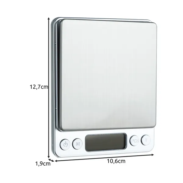 Kitchen scale 500x0.01g Ruhhy