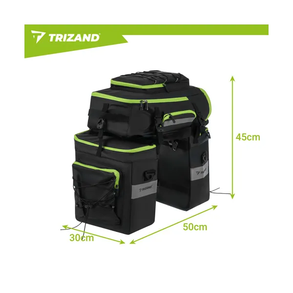 Trizand 53L veekindel jalgrattakott