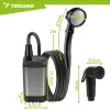 Trizand 6000mAh battery-powered travel shower
