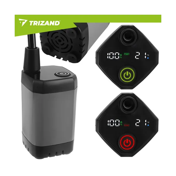 Trizand 6000mAh battery-powered travel shower