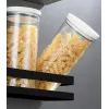 Ruhhy black bathroom shelf
