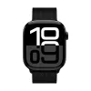 Crong Milano Steel - Stainless Steel Strap for Apple Watch 38/40/41/42 mm (Black)
