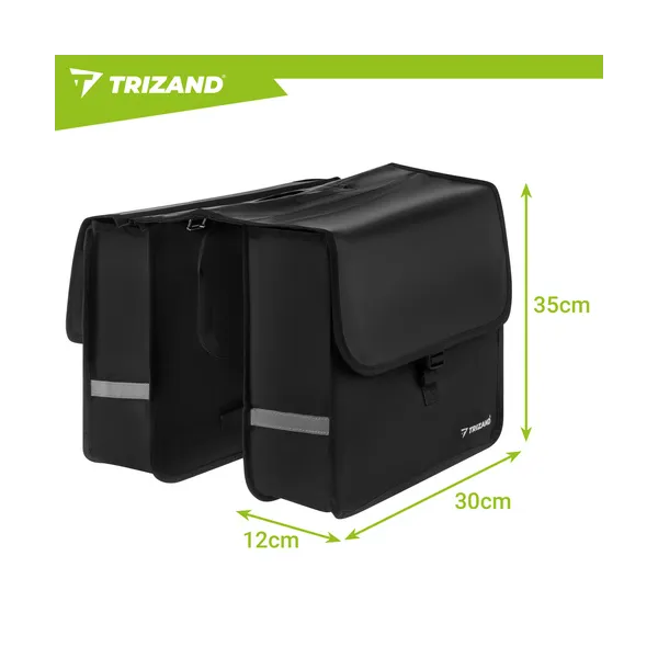 Trizand 28L Double Bicycle Pannier