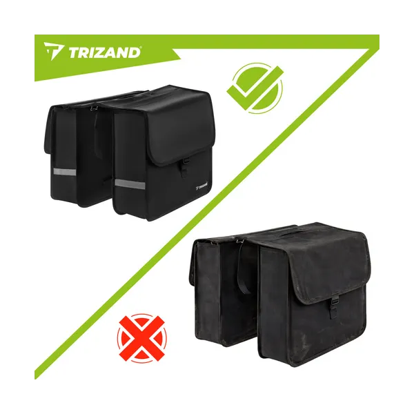 Trizand 28L Double Bicycle Pannier