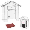 Apsauginis stogas Ruhha varpui