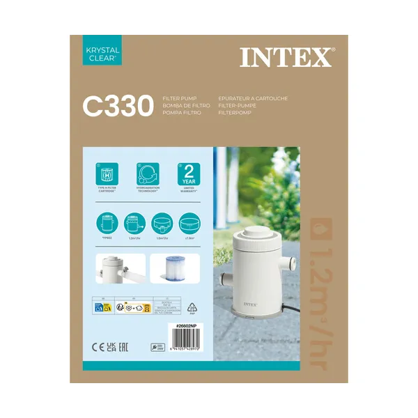 Filtripump 1250 l/h INTEX 26602NP