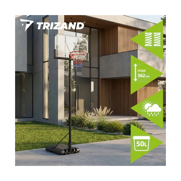 Trizand 305cm Basketball Hoop