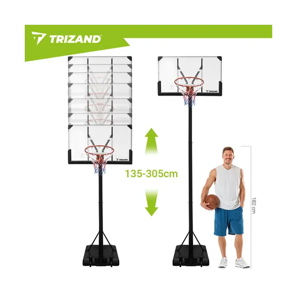 Trizand 305cm Basketball Hoop
