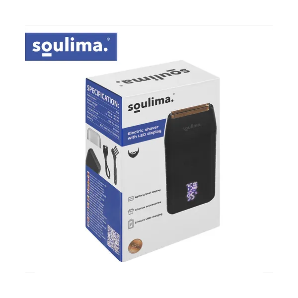 Soulima LED-ekraaniga habemepardel