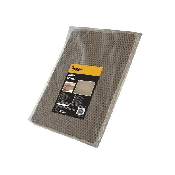 Litter box mat 75x55cm - beige Purlov