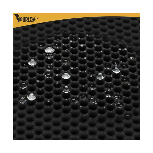 Litter box mat 60x45cm - black Purlov