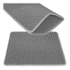 Litter box mat 60x45cm - gray Purlov