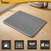 Litter box mat 60x45cm - gray Purlov