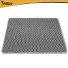Litter box mat 60x45cm - gray Purlov
