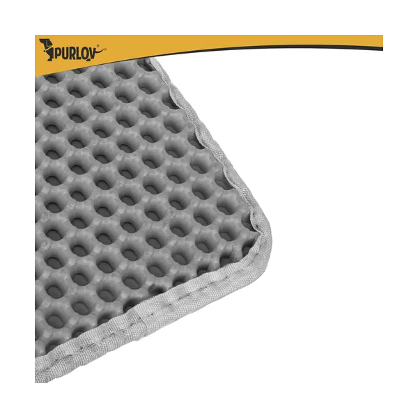 Litter box mat 60x45cm - gray Purlov