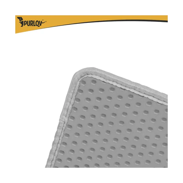 Litter box mat 60x45cm - gray Purlov