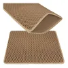Litter box mat 60x45cm - beige Purlov