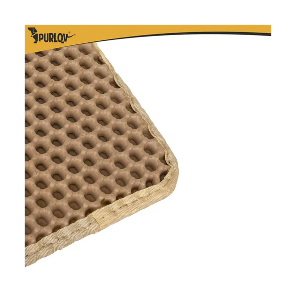 Litter box mat 60x45cm - beige Purlov