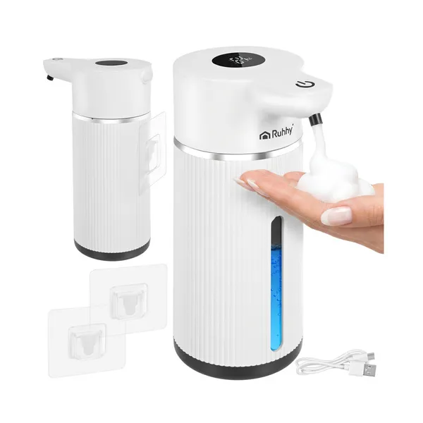 Ruhhy Touchless Soap Dispenser 420ml White