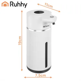Ruhhy Touchless Soap Dispenser 420ml White