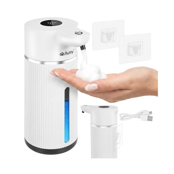 Ruhhy Touchless Soap Dispenser 420ml White