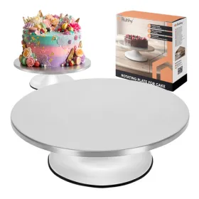 Ruhhy metal rotating platter