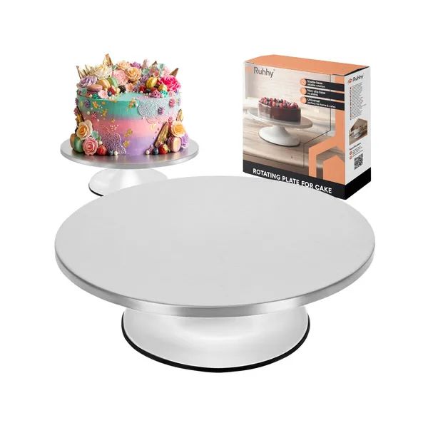 Ruhhy metal rotating platter