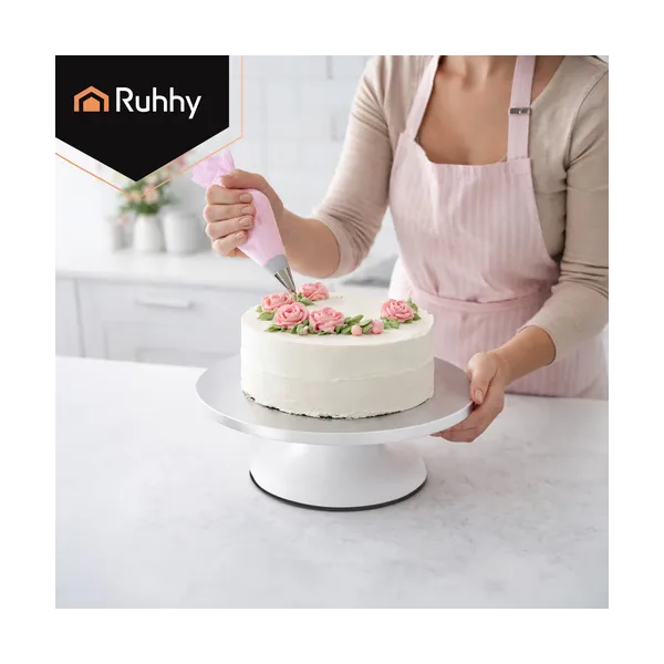 Ruhhy metal rotating platter