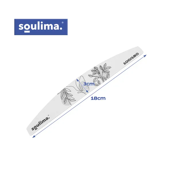 Õhuke küüneviil - paadikujuline 100 tk Soulima