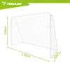 Futbolo vartai 213x150x90cm Trizandas