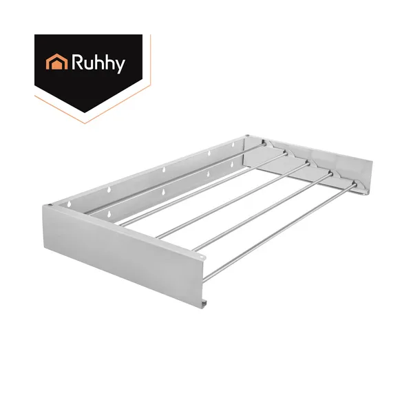 Ruhhy 80 cm prie sienos tvirtinama drabužių džiovyklė
