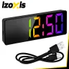 Alarm clock - Izoxis colorful LED clock