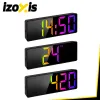 Alarm clock - Izoxis colorful LED clock