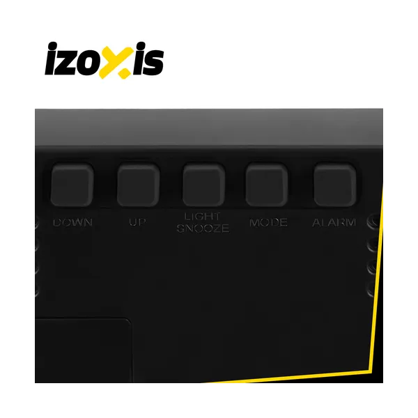 Alarm clock - Izoxis colorful LED clock