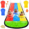 Water slide with Kruzze fountain