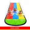 Water slide with Kruzze fountain