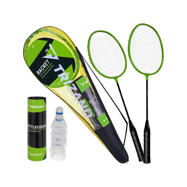 Badminton set in a case - 9 pieces Trizand