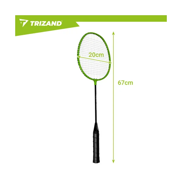 Badminton set in a case - 9 pieces Trizand