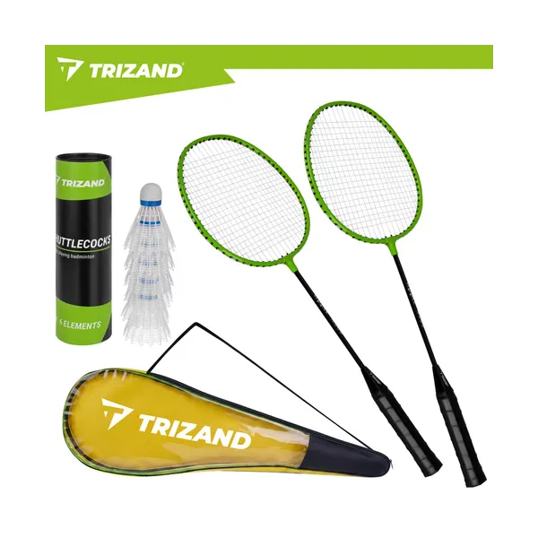 Badminton set in a case - 9 pieces Trizand