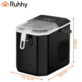 Ice cube maker 1.2l black Ruhhy
